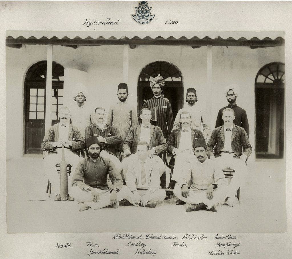 129th Baluch Regiment in Hyderabad in Sindh Province - 1896