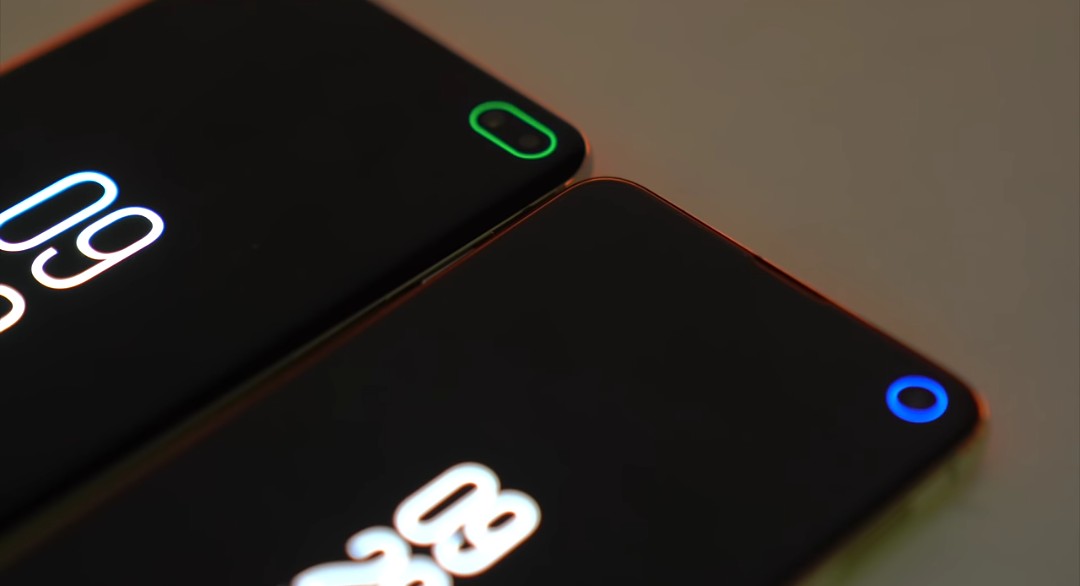 How to set up a hole punch LED on the Samsung Galaxy S10