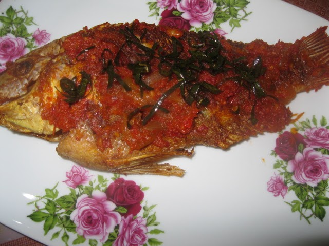 Dari Dapur Ummi: Ikan Talapia Goreng Bercili