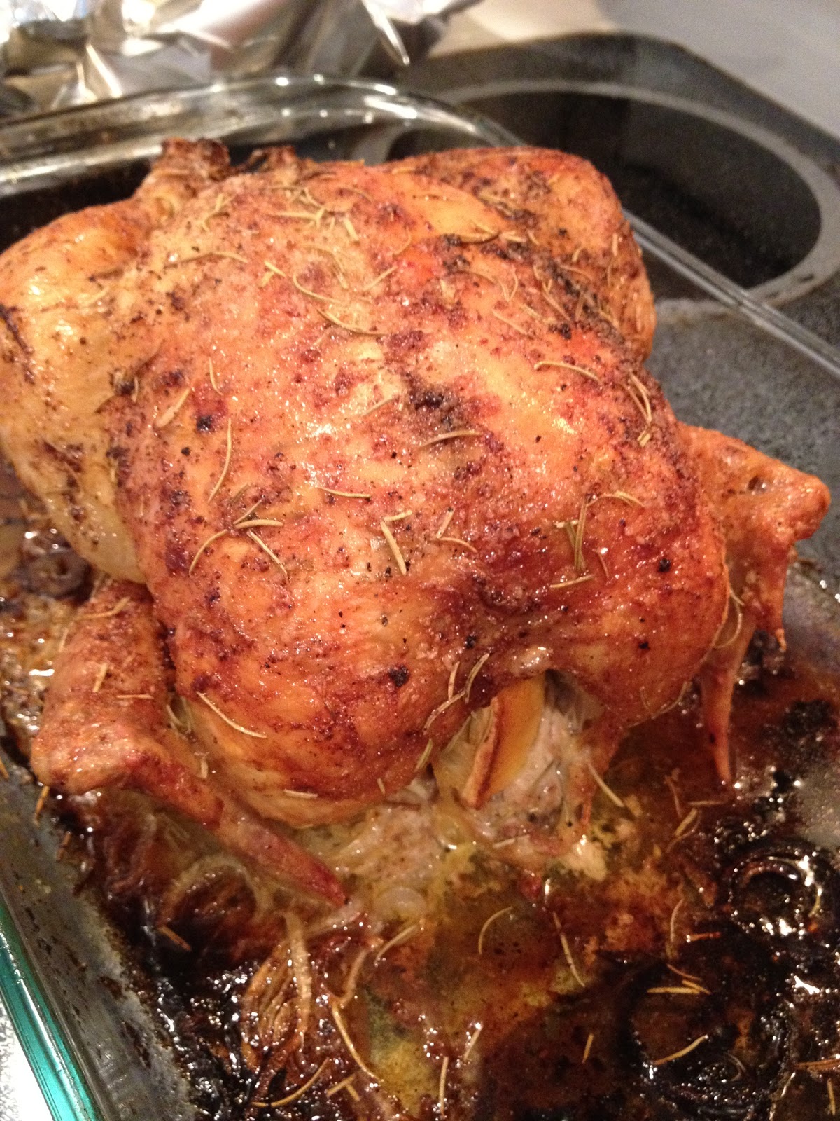 My Salty Kitchen Lemon and Rosemary Roasted Chicken