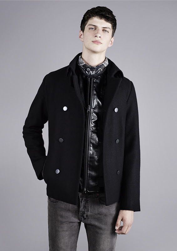 men's styling Smart Casual Winter Jacket The Pea Coat