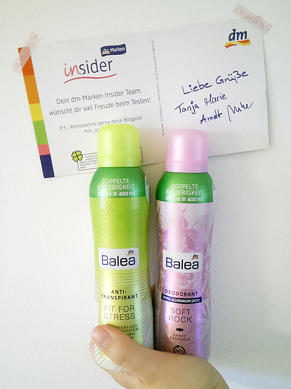 Die neuen Deos von dm im Test