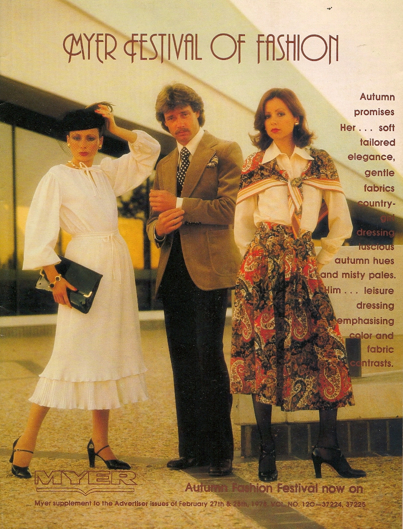 What We Wore Then Myer Festival of Fashion, 1978