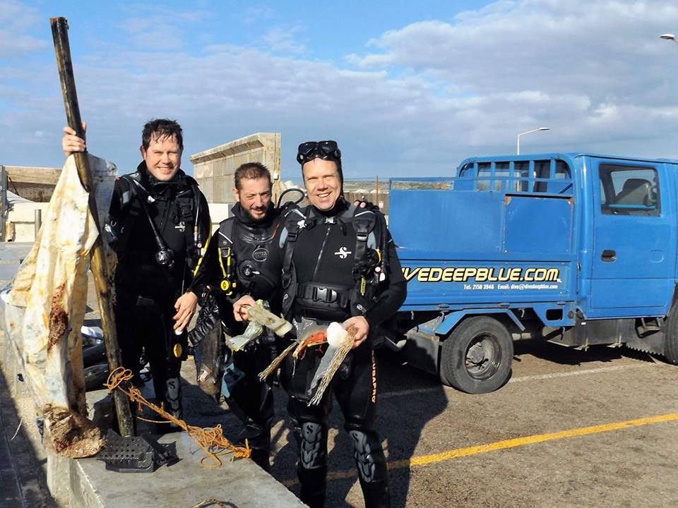 Cleanups in Malta LouisPhilippe Loncke Versatile Explorer and