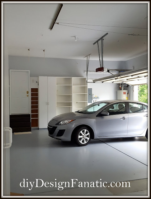 storage, garage, garage cabinets, Ikea Sektion, Ikea, Cottage, Garage Organization