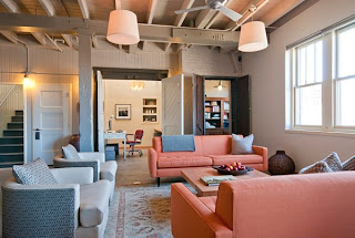 ruang+tamu+warna+pink Kombinasi Warna Interior Untuk Rumah Modern