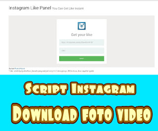 Script download Instagram