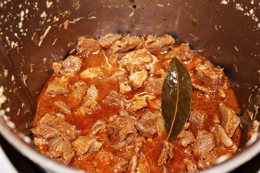 CALDERETA DE CORDERO CON THERMOMIX