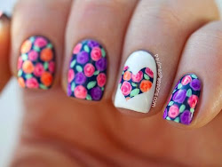 nail flores heart decoradas unhas flowers nails birthday rosas awesome google unas disenos diseno imagenes decoracion flower floral mani imagen