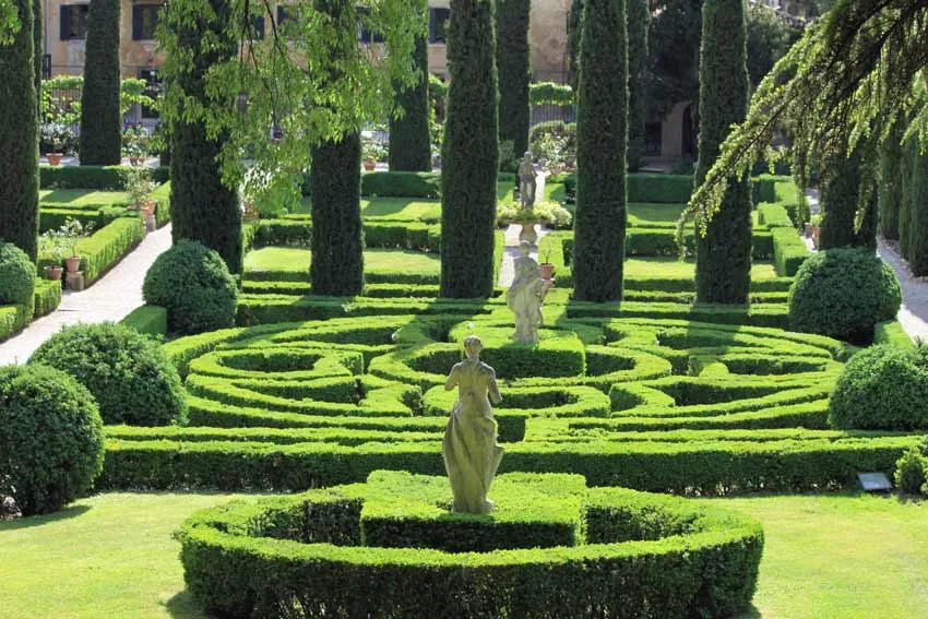 Ogród Giusti w samym sercu Werony