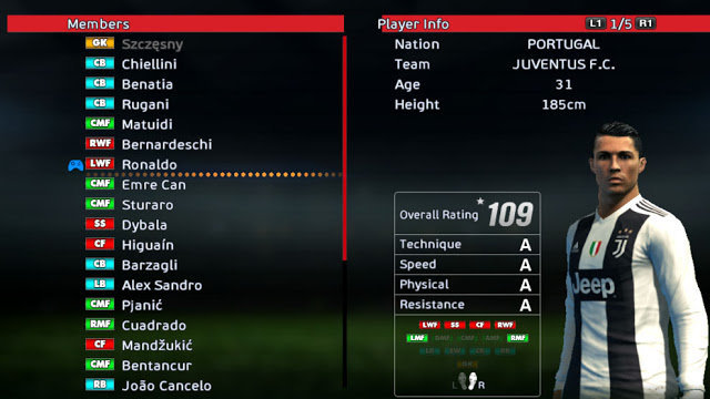 Option File Update Overall Rating For Pes 2013 Patch Pes New Patch Pro Evolution Soccer