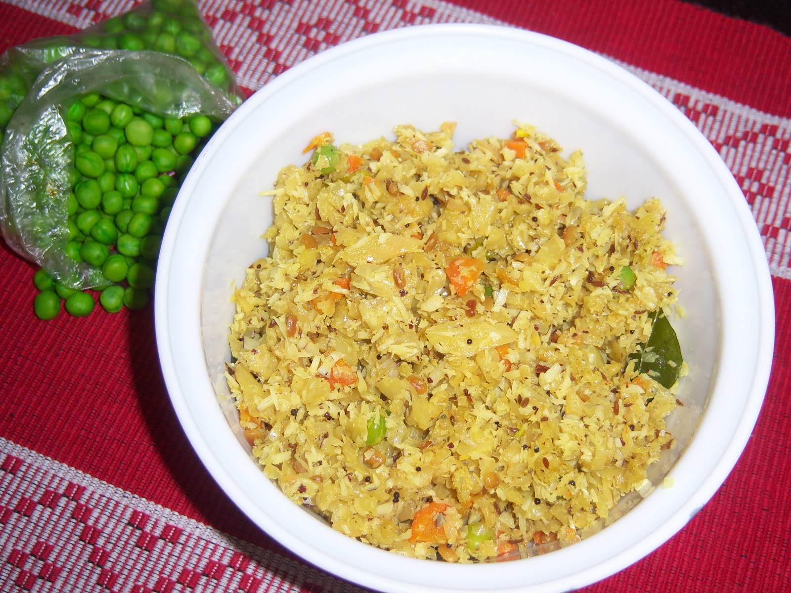 Cabbage coconut CurryCabbage Poriyal E.A.T. easyvegrecipes