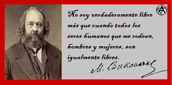 La Libertaria: Frases de Mijail Bakunin