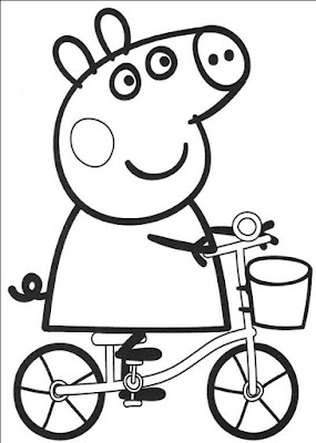 Peppa Pig para colorir