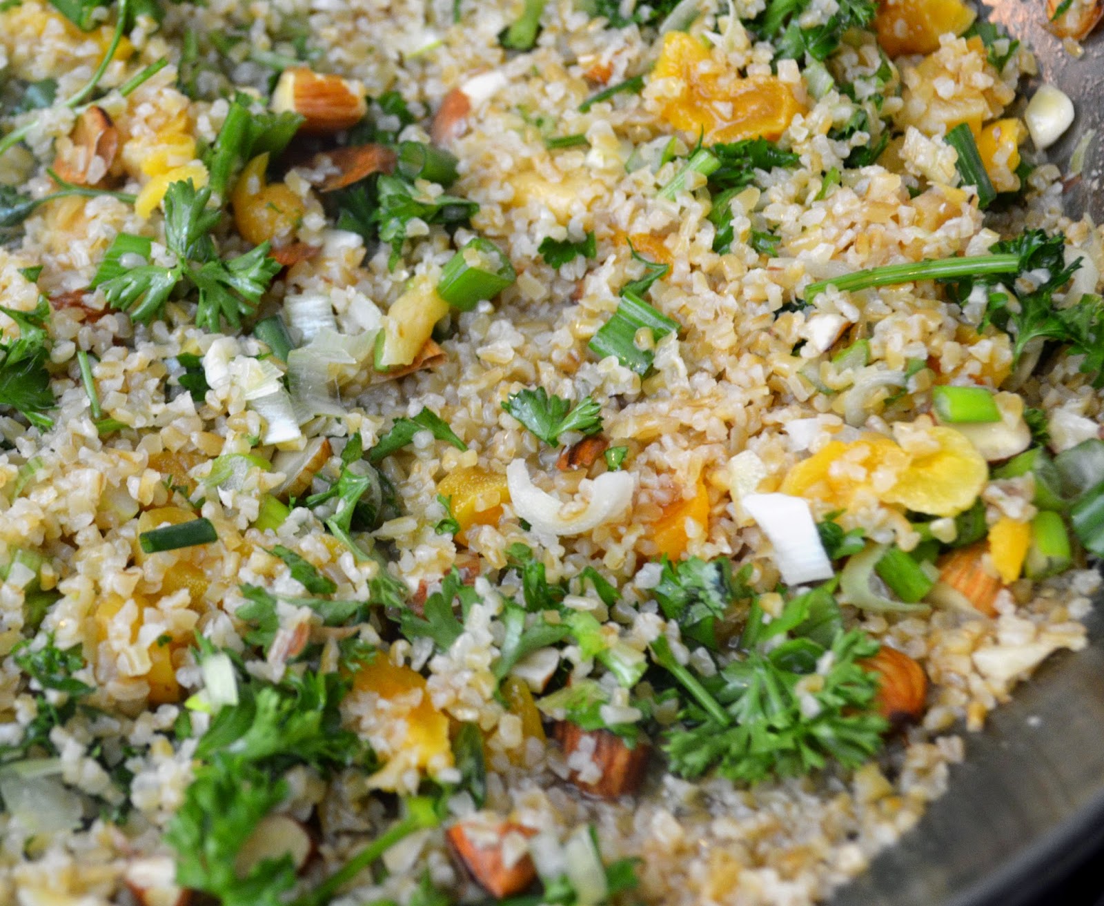 The Messy Apron Bulgur Pilaf