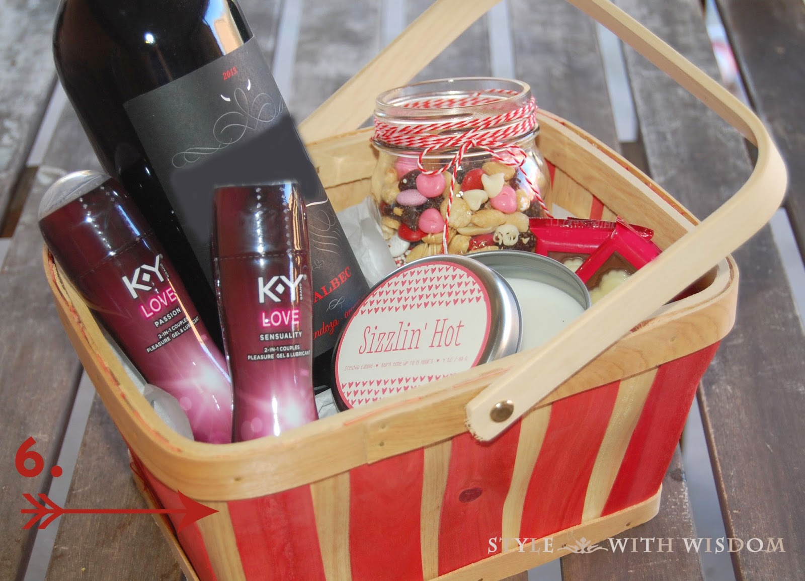 Style with Wisdom The Perfect Valentine's Day Gift Basket!