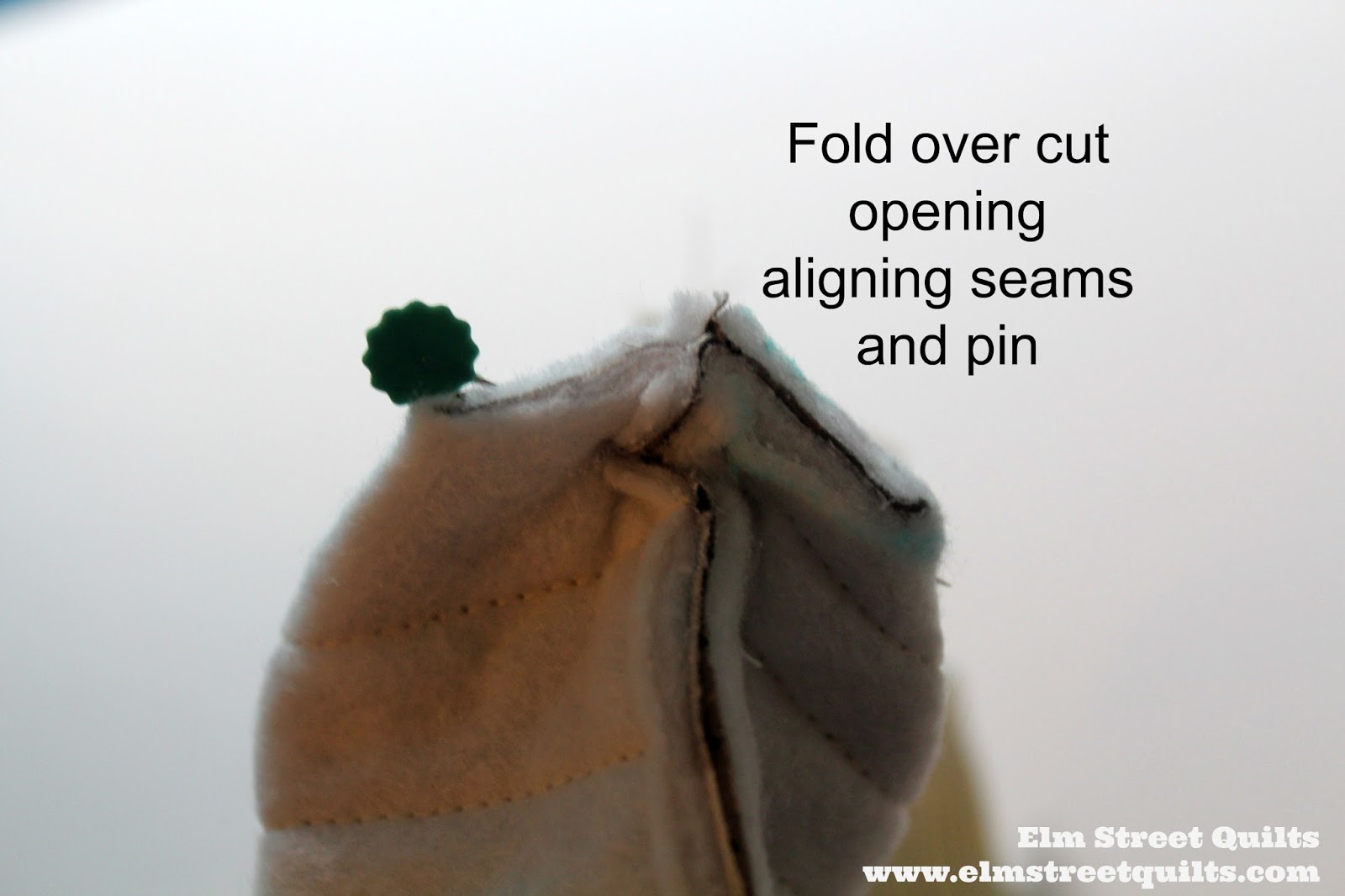 Bag It Boxing corners tutorial Elm Street Quilts