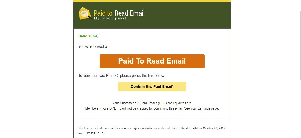 Read the email. Read the email
