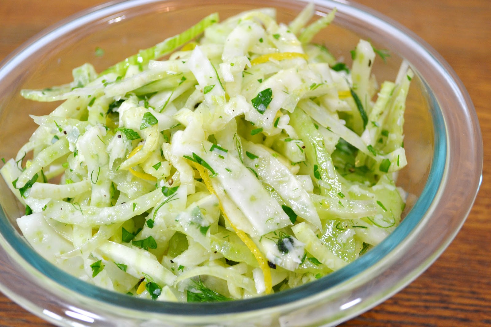 kale and kumquats Fennel Slaw