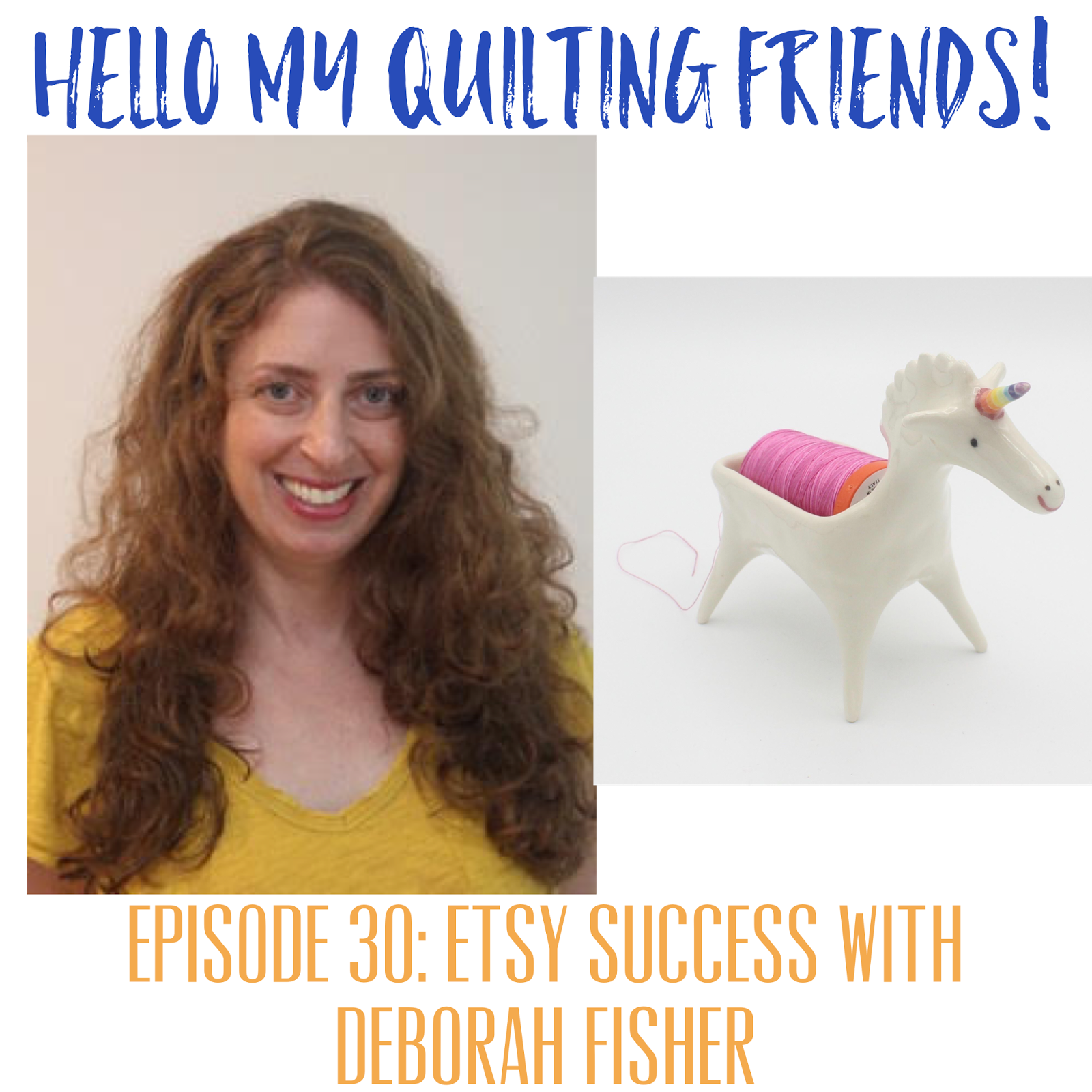 The Free Motion Quilting Project Etsy Success with Deborah Fisher