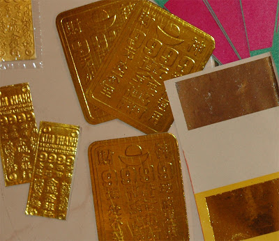 Chinese joss paper gold bullion