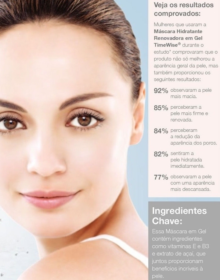 Inspirese com Mary Kay NOVA! Máscara Hidratante Renovadora em Gel