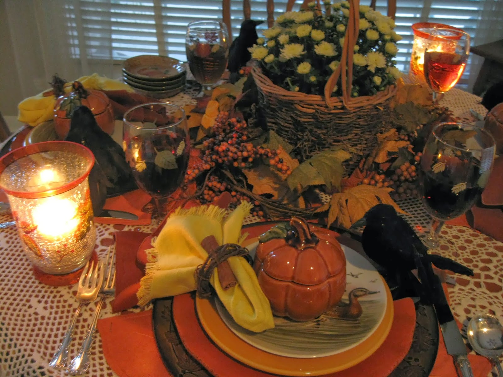 ~Tablescapes By Diane~: I Believe It's November.