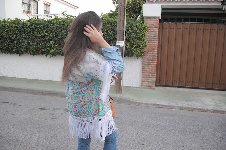 DIY Cómo hacer un Kimono con flecos (Maratón de TELARIA)