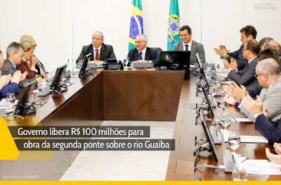 Eliseu Padilha - Governo libera R$ 100 milhões para obra da segunda ponte sobre o rio Guaíba