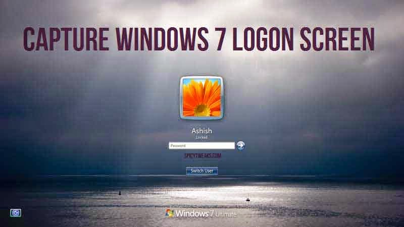 How to Capture Windows 7 Logon Screen How to Capture Logon Screen in Windows 7