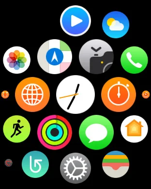 Modificare menu applicazioni Apple Watch