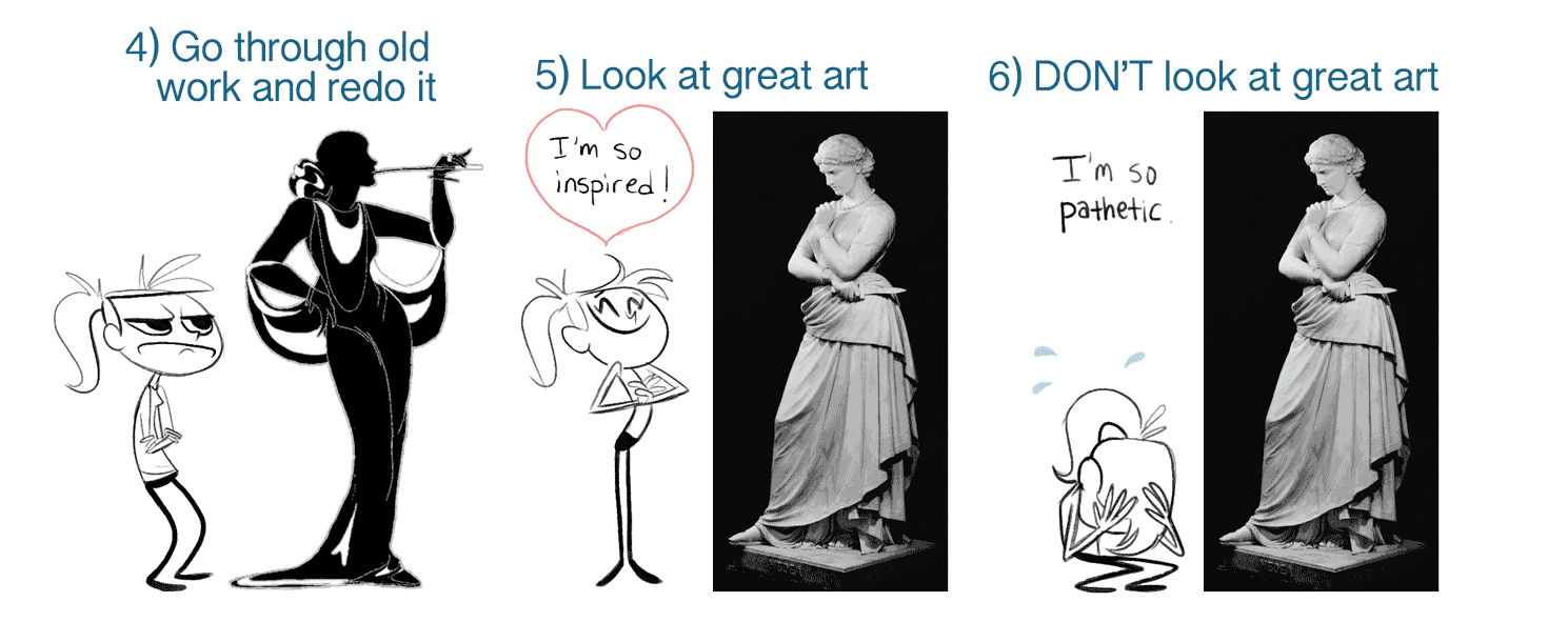 Joanna Davidovich's Art & Animation Blog Ideas to Get Over Artist Block