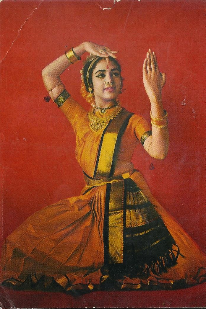 Heritage of India Dances of India vintage postcards printed by State