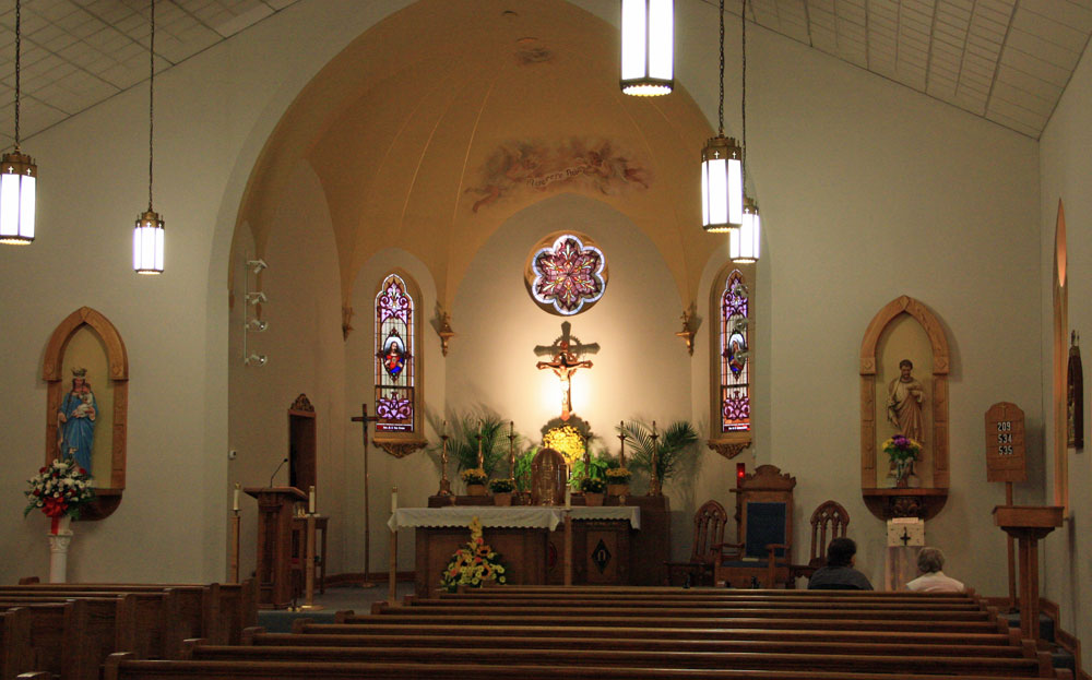 Snup's View From the Back Pew St. Theodore Flint Hill