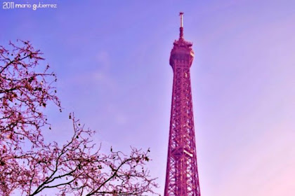 Wallpaper Eiffel Tower Rainbow