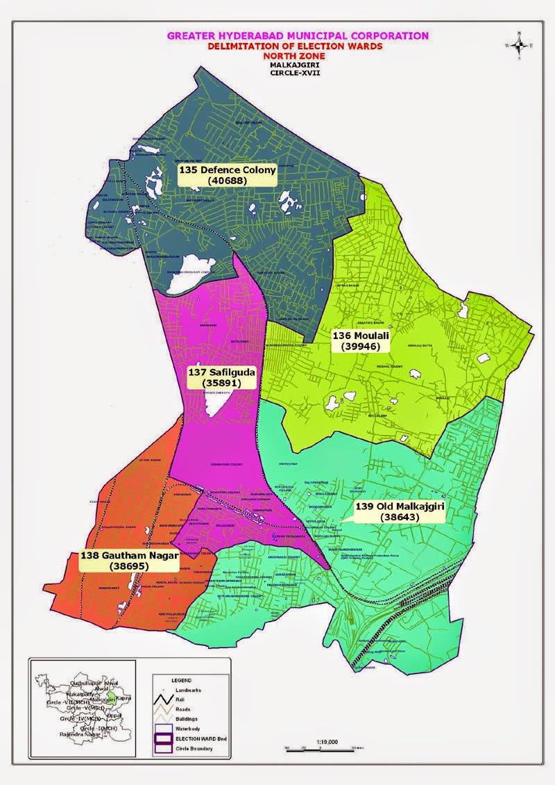 Rajendra Nagar Hyderabad Map Ghmc Circles List