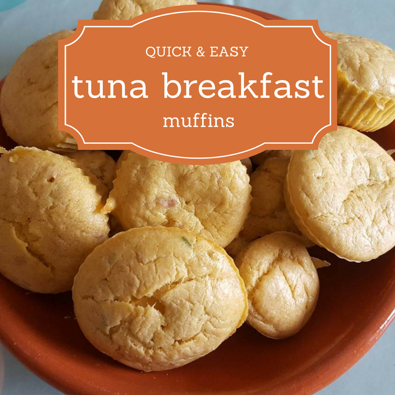 Tuna breakfast muffins