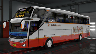 Livery Harapan Jaya Jetbus 3+ For Jetbus SHD Pack Ojepeje