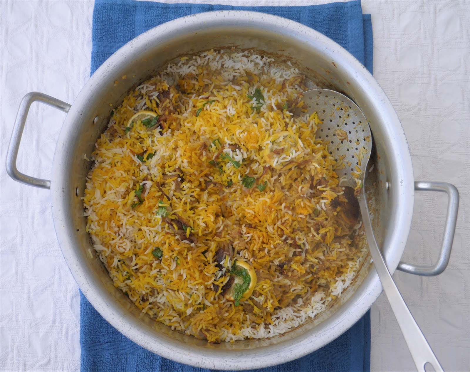 This Muslim Girl Bakes Lamb Biryani.
