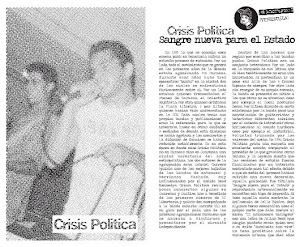 LA BANDA VENEZOLANA "CRISIS POLÍTICA"