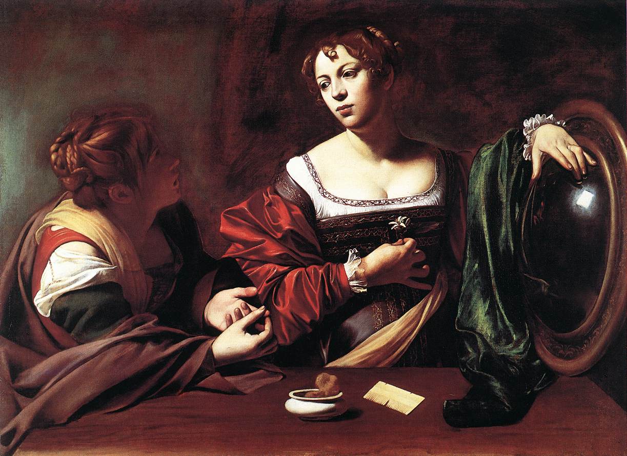 caravage mary magdalene painting