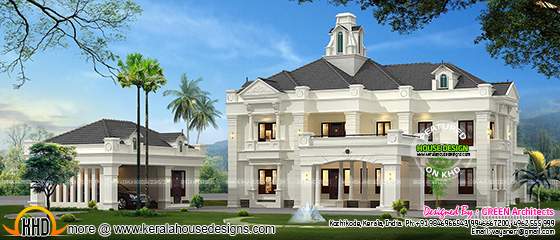 Colonial style India house