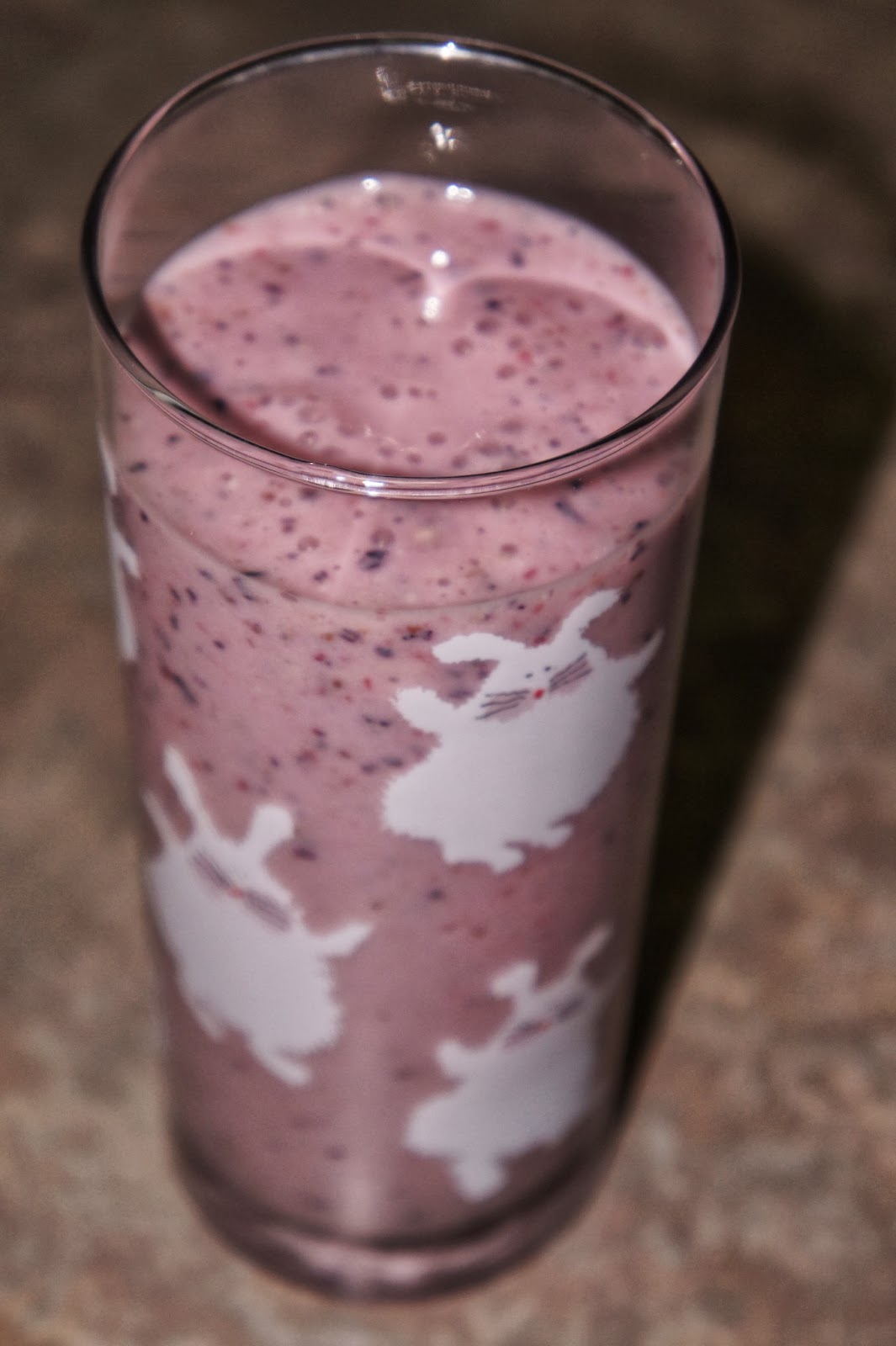 Savory Sweet and Satisfying Strawberry Banana Blueberry Yogurt Smoothie