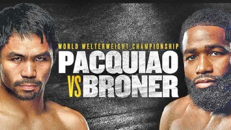 Pacquiao vs broner live stream