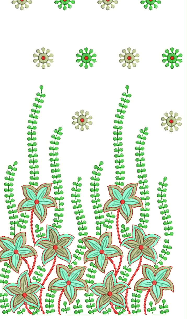 Embroidery Designs 35[Dress Daman embroidery Design]