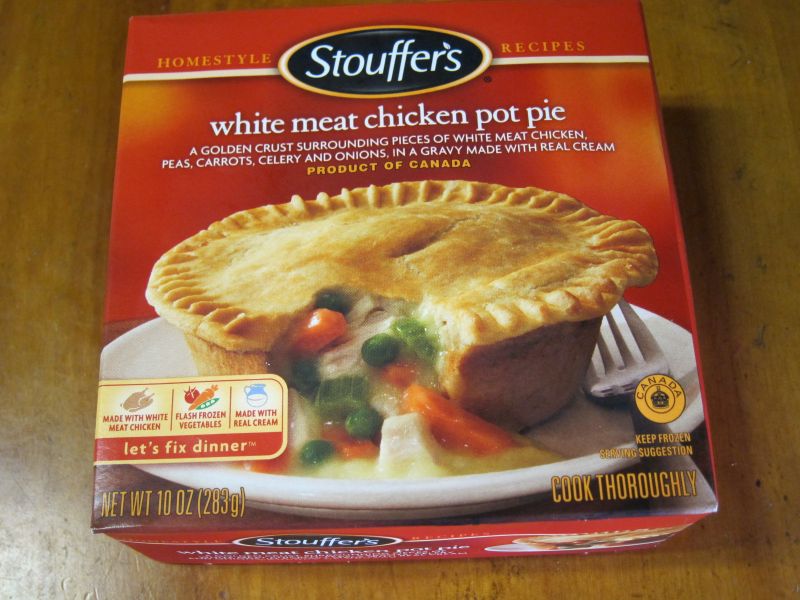 Frozen Friday Stouffer's White Meat Chicken Pot Pie
