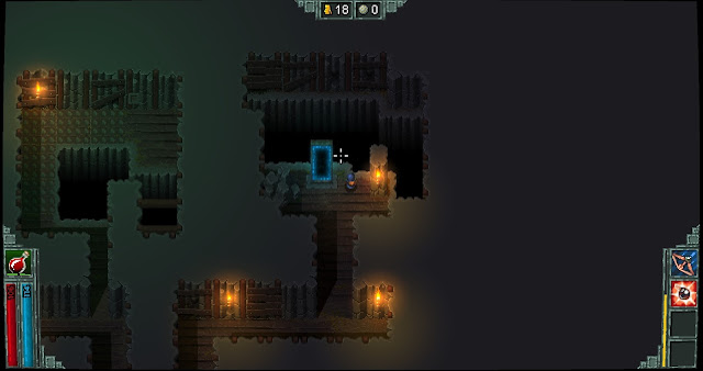 Heroes of Hammerwatch - Portal which allows you to teleport to the next zone.