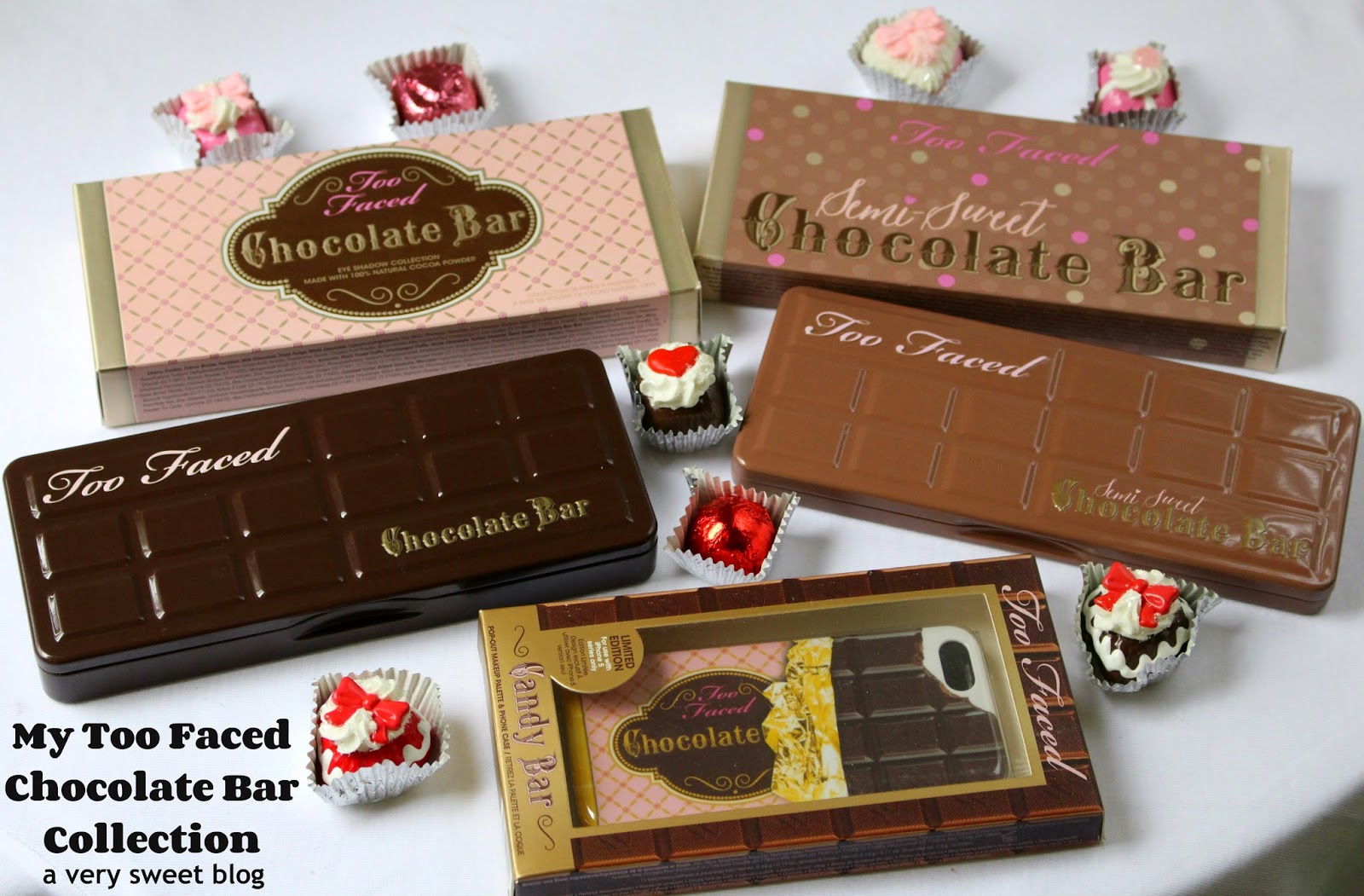 Too Faced Semi Sweet Chocolate Bar & Original Chocolate Bar Revew