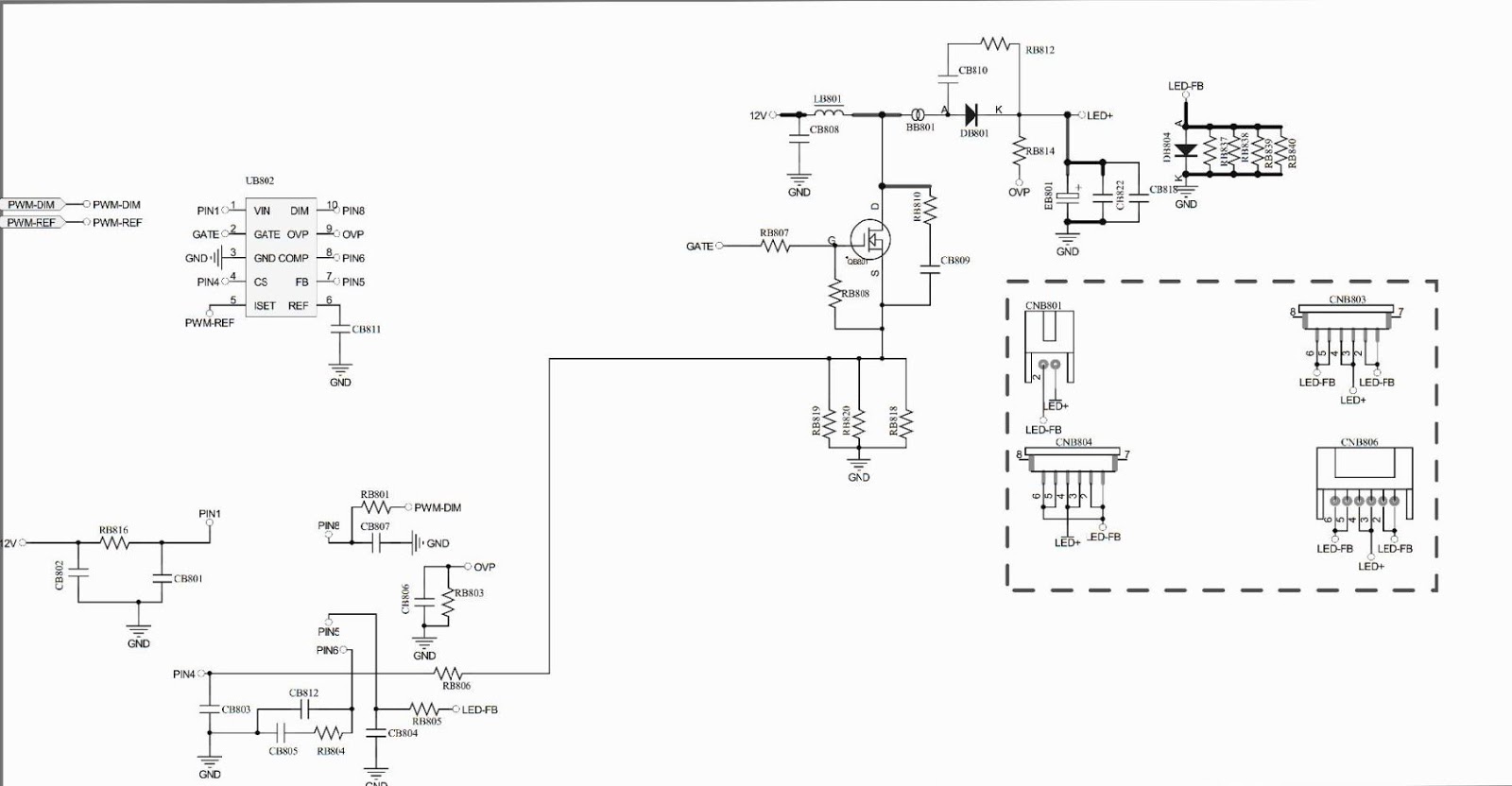 Tp vst59 p8b схема блока питания