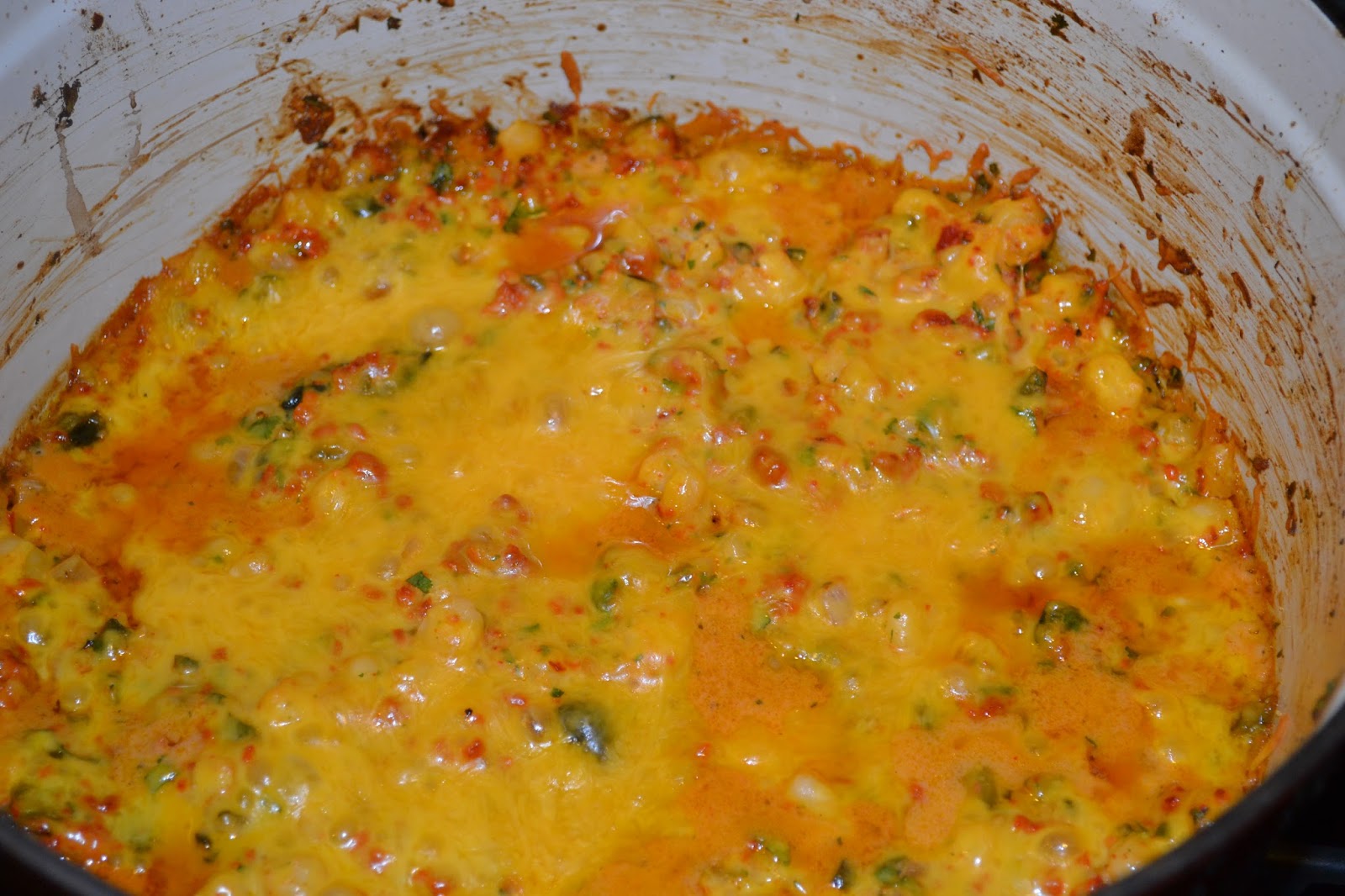 Al's Recipe Reviews Green Chile Hominy Casserole with Chorizo